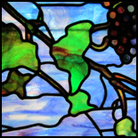 Tim McClure -- Grape Arbor - Detail Three (close up)